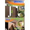 4happy Door Hooks for Hanging, Set of 10 - White
