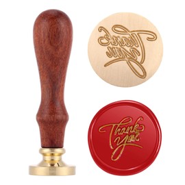Thank You Seal Wax Stamp, Yoption Vintage Retro Romantic Thank You Sealing Wax Seal Stamp, Great for Embellishment of Cards Envelopes, Invitations, Wine Packages, Gift Idea (Thank You#2)
