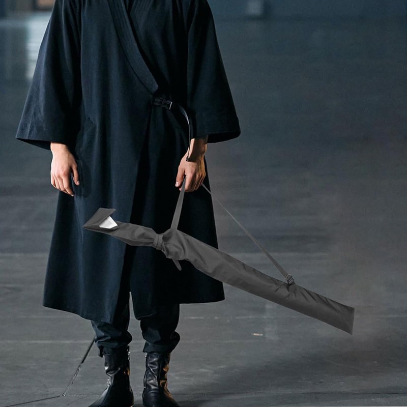 latikaly Sword Bag Approximately 135cm*12.5cm Wooden Sword Bag Kendo Bamboo