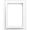 8x10.5 Shadow Box White Solid Pine Wood Picture Frame with