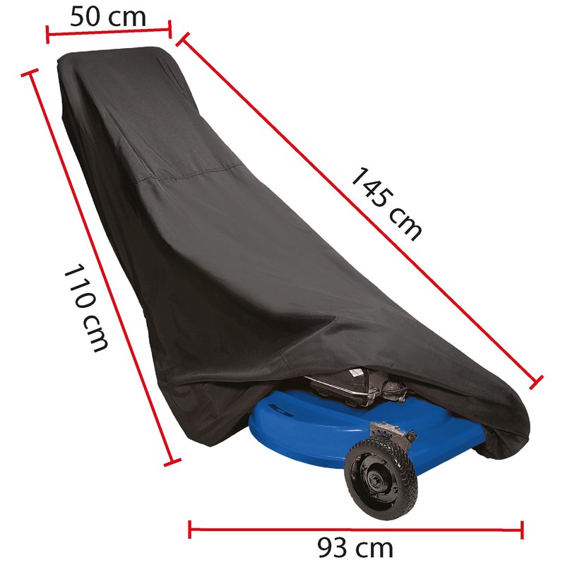 Bestlivings Lawnmower Tarpaulin (200D) with Pull Cord, Weatherproof Cover to