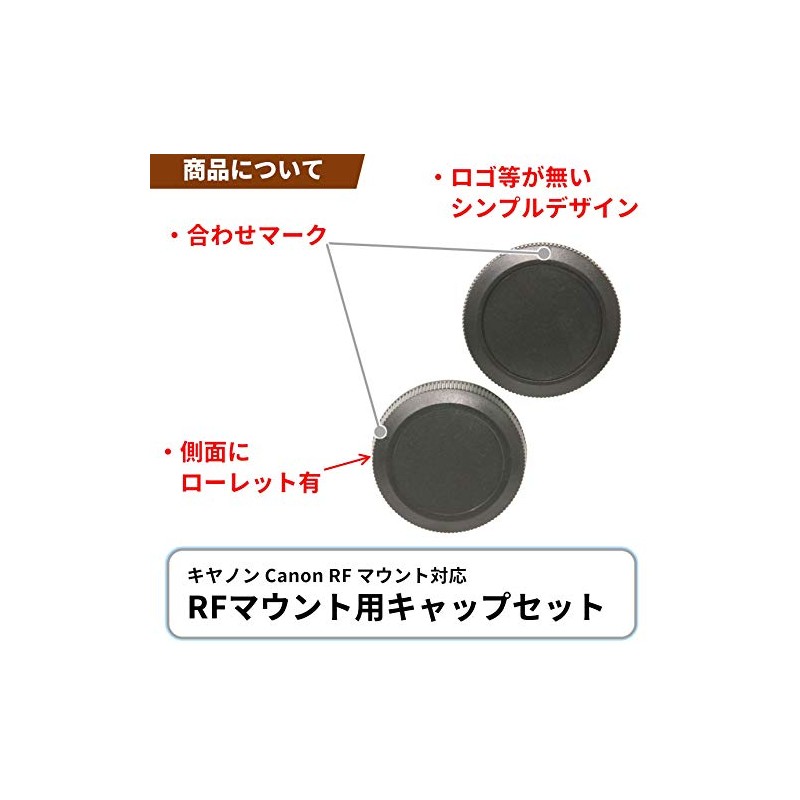 F-Foto, Canon RF, EF Mount, Compatible Body & Lens Rear