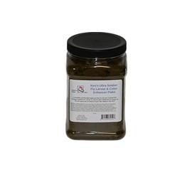 Ken's Fish & Pet Ultra Soldier Fly Larvae & Color Enhancer Flake 8 oz. Jar