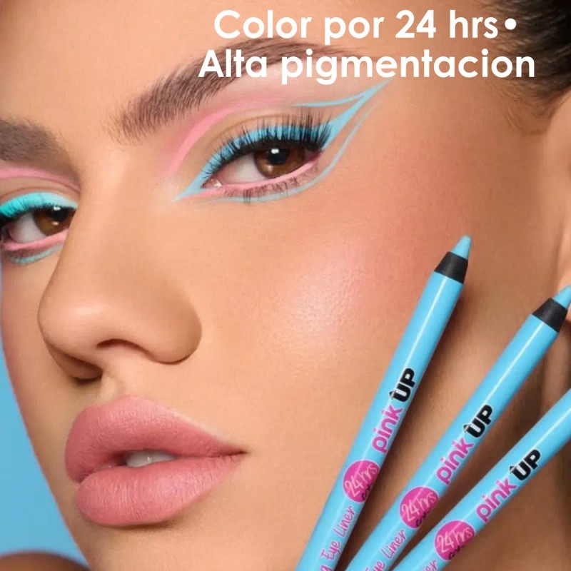 Pink Up Long Lasting Eye Liner Delineador De Larga Duración