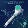 VOYOR Electric Silicone Body Scrubber, Back Scrubber for Shower, Waterproof