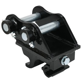 Mini Excavator Attachment Quick Hitch Coupler Compatible with Typhon Mini Excavators Machine Machinery Equipment Quick Connect Connector Fit for Most Heavy Equipment Not Exceeding 3 Tons