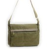 Men’s Vintage Messenger Book Bag and Tool Bag Khaki