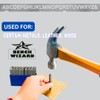BENCH WIZARD 27 Piece 1/4" (6mm) Capital Letter Punch Set