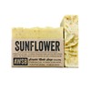 A Wild Soap Bar Sunflower Bar Soap with Lime, Vegan,
