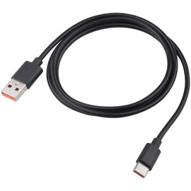 Alitutumao Replacement USB Type -C Charging Cable Power Cord Compatible with JBL Charge 4 JBL Flip 5 JBL Pulse 4 JBL JR POP JBL Endurance Peak Wireless Speaker (Black)