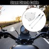 Motoforti Universal Motorcycles Stunt Clutch Easy Pull Cable Line Aluminum