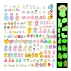 158 Mini Animales Figuras De Resina Brillan En La Oscuridad