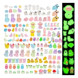 158 Mini Animales Figuras De Resina Brillan En La Oscuridad