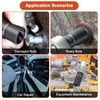 19mm 1/2" Drive Lug Nut Remover for Damaged, Rusted, Nuts