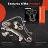 A-Premium 12-PC Engine Timing Chain Kit Compatible with Toyota Camry