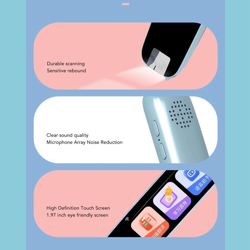 Fockety WiFi Pen Scanner, Text to Speech Device for Dyslexia