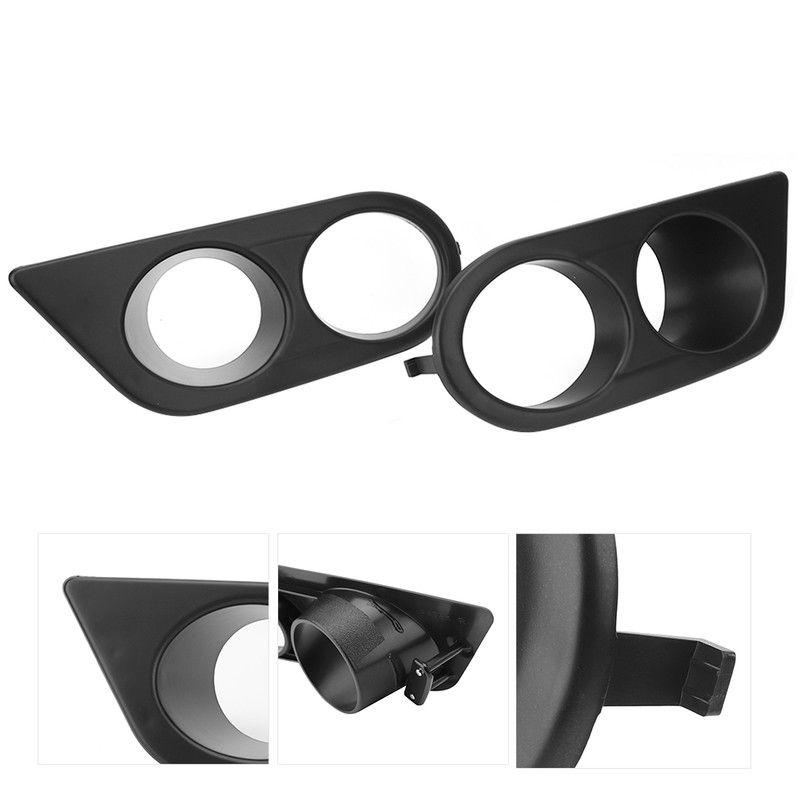 Pair of Front Bumper Fog Light Covers Trim 51112695256 Fit