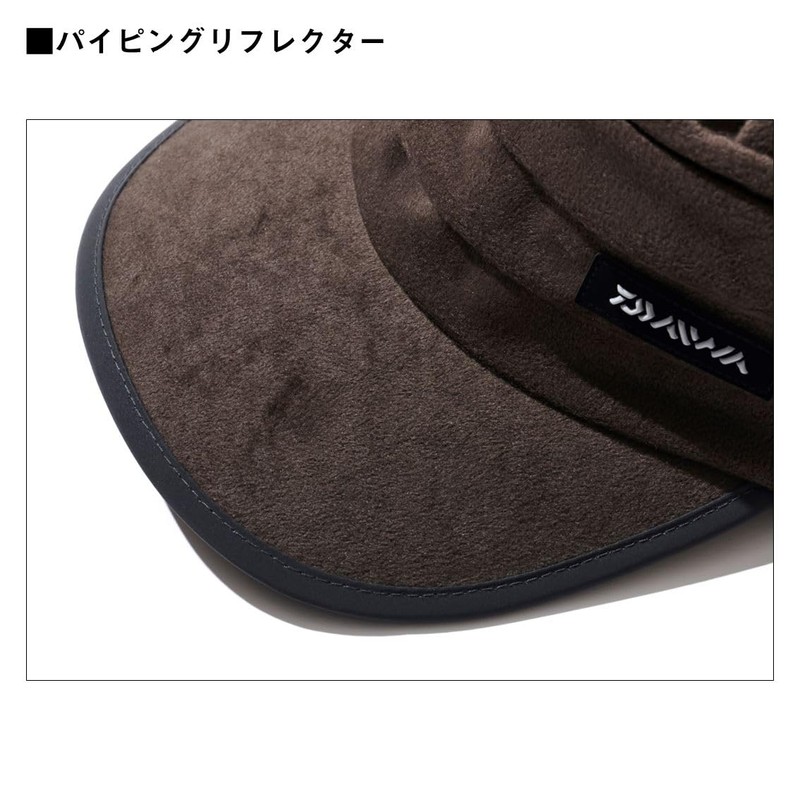 Daiwa DC-5024W Gathered Work Cap, Gunmetal, Free