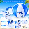 Vertintong 12 Inch Inflatable Shark Beach Balls for Kids Shark