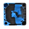Pulsar Tap Tray Silicone Ashtray - 5.25"x5.25" - Black/Blue