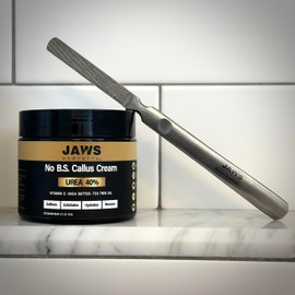 Surgical-Grade Callus File - Callus Grater - Stainless Steel Callus Remover Tool for Feet - Jaws Podiatry Callus Shaver - Professional Pedicure Tools for Feet