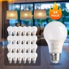 TJOY 24 Pack A19 LED Light Bulbs 9W Equivalent 60W