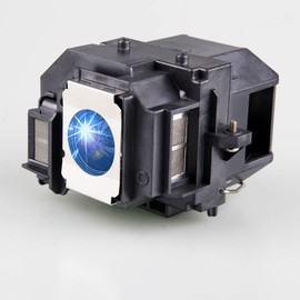 Huaute V13H010L55 / ELPLP55 Projector Lamp with Housing for Epson EB-X7 EB-X72 EB-X8 EB-X8e EB-X9 EB-X92 EH-DM3 EH-TW450 EMP-S7 EMP-S8 EMP-S9 EX31 Projectors