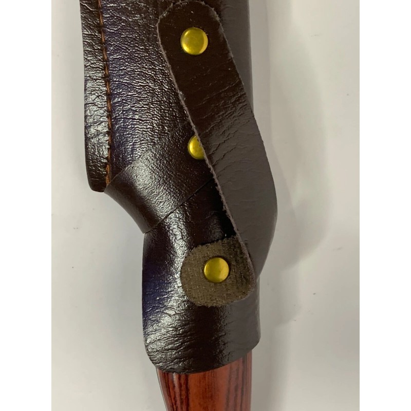 CUSTOM LEATHER SHEATH for Buck 119 Knife – Handcrafted Premium