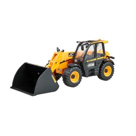 Britains JCB AGRIXTRA Loadall Farm Toys - Telescopic Handler - 1:32 JCB AGRI Truck - Collectable Tractor Toy - 1:32 Scale Farm Toys - Suitable For Collectors And Kids - 3 Year Plus, Yellow