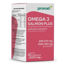 Omega Cápsulas Pronat Ultra Salmón Plus Unidades Epa Dha