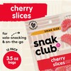 Snak Club Cherry Slices Gummy Candy, Fruit Flavored Candy Gummies,