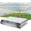 Zerodis Silver Reflective Film 210 x 120cm, PETP Film, Increase