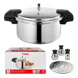 Tefal Olla Expres Presión 12 Litros Tfal Aluminio Válvula Segurida