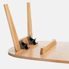 CHEUKYIU Pack of 4 Folding Hinge, Table Legs, Hinge, Folding
