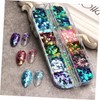 FOMIYES Create Your Own Nail Art of Chameleon Glitter Nail