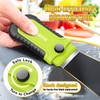 DIYSELF 2 Pack Razor Blade Scraper with 30 Pcs Spare