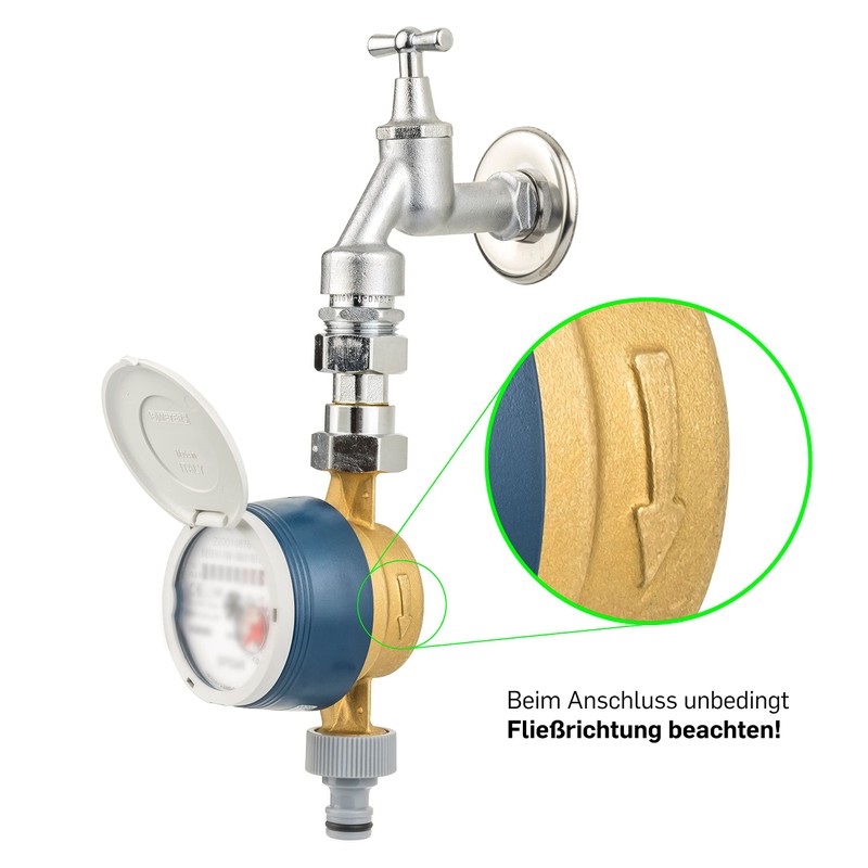 Tap Water Meter Cold Water Meter QN 1.5 110 MM