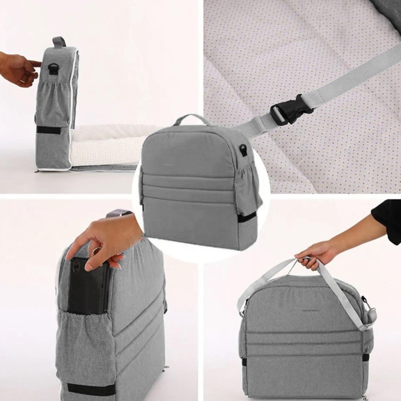 Fold Travel Crib Mosquito Curtain Waterproof Detachable Multifunctional Portable Travel