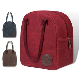 ASEBBO Insulated Lunch Bag for Women & Men (Passion Red)