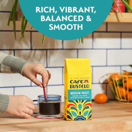 Café Bustelo Medium Roast Ground Coffee, 11-Oz. Bag (Pack of 6)