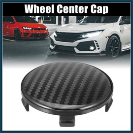 TUCKBOLD 4pcs 67mm 68mm Wheel Center Hub Caps Hubcaps Covers Universal Black Automotive Parts