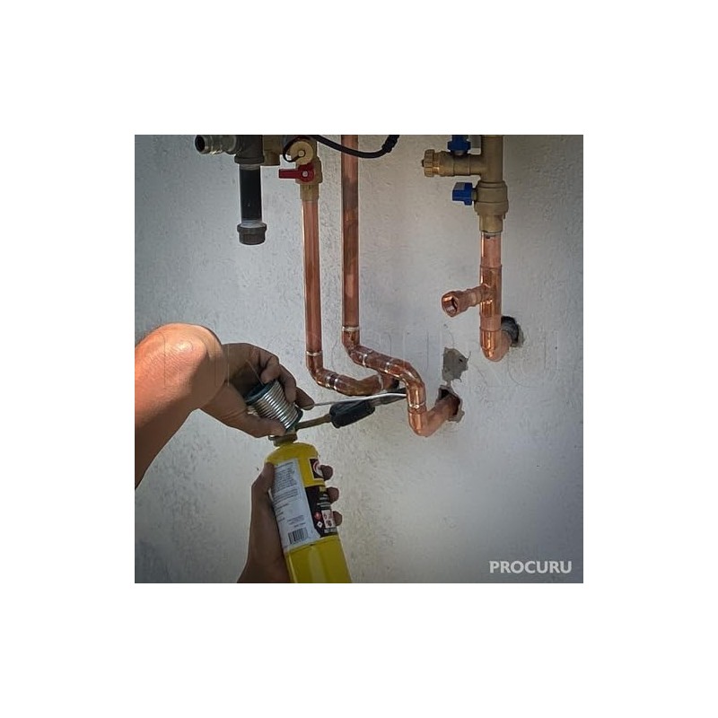 PROCURU Wholesale 100-Pack 1/2" Inch Copper Pipe Cap, Sweat Connection,