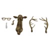 Home Decor Waterproof Bronzed Resin Animal Hanging Sculpture Sunscreen Animal
