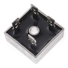 Bridgold 5pcs KBPC2510 2510 Bridge Rectifier Diode 25A 1000V Single Phase, Full Wave Electronic Silicon Diodes，4-Pin