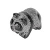 2pcs Panda Statue Obsidian Frosted Cute Mini Ingenious Handcrafted Panda