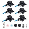 Joycon Joystick Replacement 6 Pack, Replacement Joystick Analog Thumb Stick