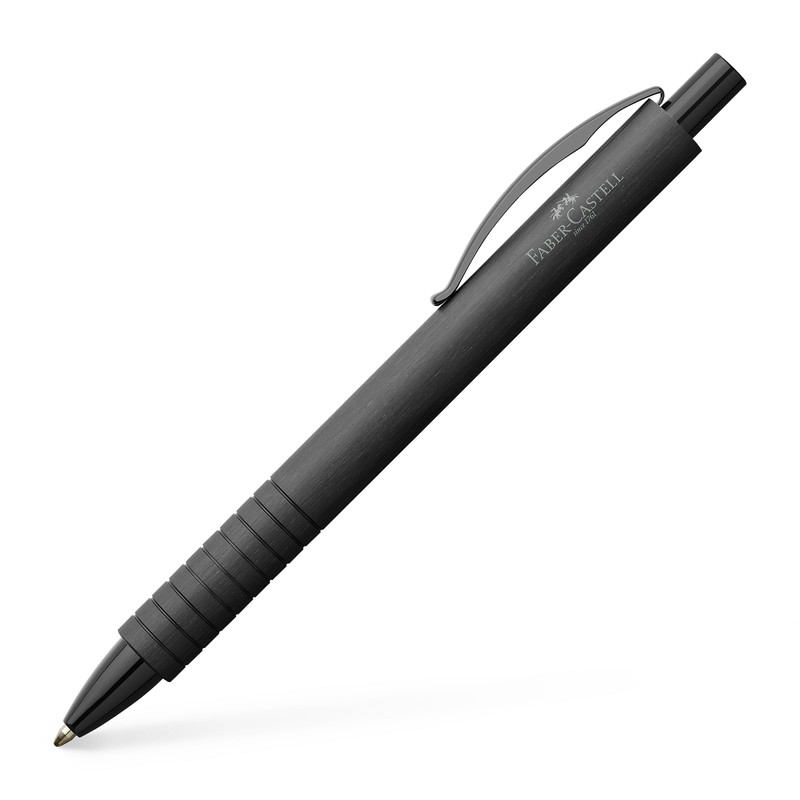 FABER-CASTELL 202189 - Set regalo Essentio alluminio nero, con penna