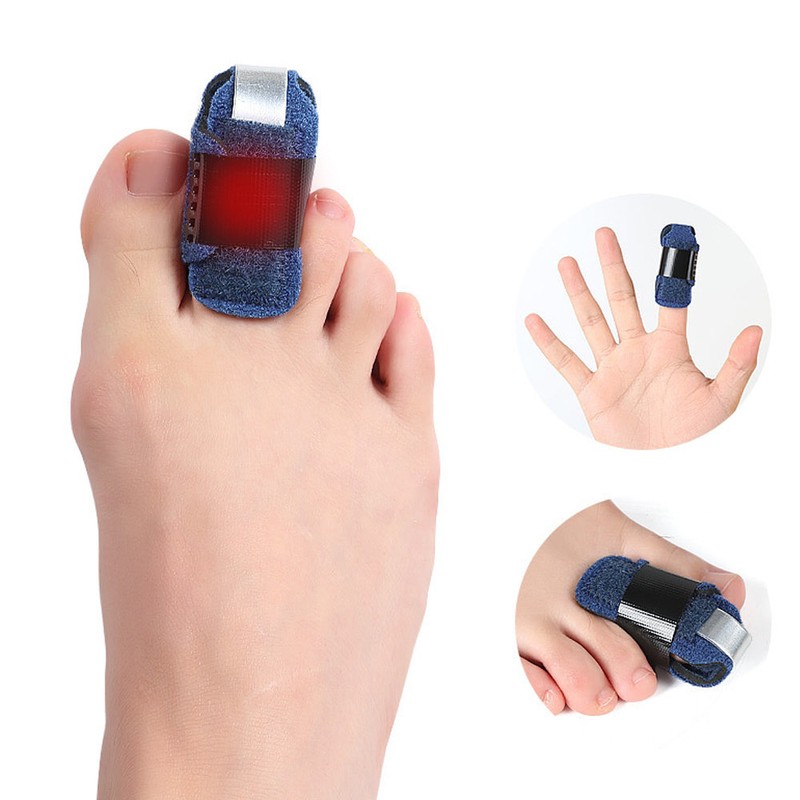 Articulated toe protector, foot support, big toe fixation band orthosis,