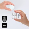 KADAX Mini Jars 40 ml, Preserving Jars, Spice Jars with