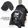 So Cool Professional Barber Cape with Snap Closure Hair Cutting